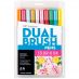 Tombow Dual Brush Pen Set of 10 - Celebration Colors