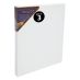 Centurion DLX Acrylic Primed Linen 8"x10" Stretched Canvas, 1-1/2" Deep (Box of 3)