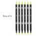 Tombow Dual Brush Pen No.133 Chartreuse (Box of 6)