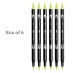 Tombow Dual Brush Pen No.133 Chartreuse (Box of 6)