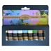 Charvin Extra-Fine Acrylic - Provence Colors, Bonjour Set of 9 - 20ml Tubes