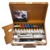 Charvin Extra-Fine Artists Acrylic Wood Box Set of 11 - 60ml Assorted Colors