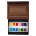 Charvin Extra-Fine Watercolor - Brown Pocket Box Set of 12, Half Pans