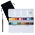 Charvin Extra-Fine Watercolor - Metal Box Set of 24, Half Pans