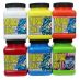 Chroma Acrylic Mural Paint Retro Replay Set of 6, 16 oz Jars