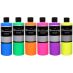 Chromacryl Students' Acrylic - Neon Set of 6, 16.09 oz Bottles