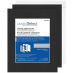 Crescent Select Pre-Cut Mat w/ Backing and Photo Bag - Black 11" x 14" (8" x 10" opening)