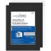 Crescent Select Pre-Cut Mat w/ Backing and Photo Bag - Black 16" x 20" (11" x 14" opening)