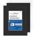 Crescent Select Pre-Cut Mat w/ Backing and Photo Bag - Black 8" x 10" (5" x 7" opening)