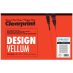 Clearprint 1000H Design Vellum Pad - Translucent Isometric Grid, 8-1/2" x 11", 50 Sheets