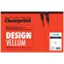 Clearprint 1000H Design Vellum Pad - Plain Translucent, 11" x 17", 50 Sheets