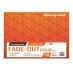 Clearprint 1000H Fade-Out Vellum 18" x 24" Pad,  4 x 4 Grid, 50 Sheets