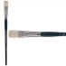 Imperial Professional Chungking Hog Bristle Brush, Flat Size #12