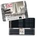 Conté À Paris Pierre Noire 15-Piece Sketching Set