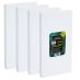 Creative Inspirations - 10"x20" Stretched Canvas 1-1/2" Deep - Value Pack of 4