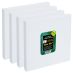 Creative Inspirations - 16"x16" Stretched Canvas 1-1/2" Deep - Value Pack of 4