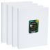 Creative Inspirations - 16"x20" Stretched Canvas 1-1/2" Deep - Value Pack of 4