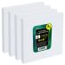 Creative Inspirations - 6"x6" Stretched Canvas 1-1/2" Deep - Value Pack of 4