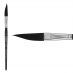 Creative Mark Black Knight Sword Liners Synthetic Brush Short Handle 3/4"