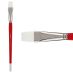 Creative Mark Pro White Soft Filament Hair Acrylic Brush Bright #12