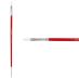 Creative Mark Pro White Soft Filament Hair Acrylic Brush Flat #3