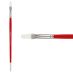 Creative Mark Pro White Soft Filament Hair Acrylic Brush Flat #6