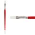 Creative Mark Pro White Soft Filament Hair Acrylic Brush Flat #8