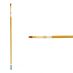 Creative Mark Qualita Golden Taklon Long Handle Brush Bright #2