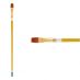 Creative Mark Qualita Golden Taklon Long Handle Brush Bright #6