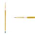 Creative Mark Qualita Golden Taklon Short Handle Brush Round #0