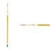 Creative Mark Qualita Golden Taklon Short Handle Brush Script #00
