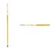 Creative Mark Qualita Golden Taklon Short Handle Brush Script #6x0