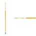 Creative Mark Qualita Golden Taklon Short Handle Brush Script #6x0