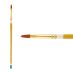 Creative Mark Qualita Golden Taklon Short Handle Brush Filbert #2