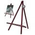 12-Pack Mahogany Wood Tabletop Display Easels by Creative Mark