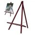 Thrifty Mahogany Wood Tabletop Display Easel by Creative Mark