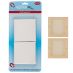 Mini Magnetic 4x4" Paintable Canvas Squares, Pack of 4