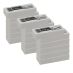 Creative Mark White Stroke Art Eraser, Box of 18 - Ghost Free