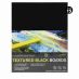 Crescent #8 Textured Black Mounting Board 20"x30" (Pack of 15)