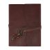 Opus Genuine Leather Journal Key 6" x 8" Dark Brown