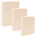 Da Vinci Pro Birch Wood Panel 2-1/2" Deep, Large Rectangles Set of 3