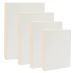 Da Vinci Pro Smooth Gessoboard Panel 3/4" Deep, Medium Rectangles Set of 4