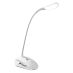 Daylight LED Smart Clip-On Lamp, USB Rechargable - White