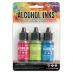 Tim Holtz Alcohol Ink - 1/2oz - Dockside Picnic Color Kit, Set of 3