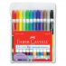 Faber-Castell Duo Tip Markers Set of 12 - Assorted Colors
