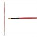 Ebony Splendor Synthetic Teijin Brush Long Handle Brush Filbert #4