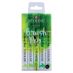 Ecoline Liquid Watercolor Water-Based Brush Pen Set of 5-Greens Colors