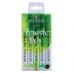 Ecoline Liquid Watercolor Water-Based Brush Pen Set of 5-Greens Colors