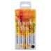 Ecoline Liquid Watercolor Water-Based Brush Pen Set of 5-Yellows Colors