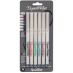 Speedball Elegant Writer - 2 mm Fine Tip Marker, Set of 6 Assorted Colors